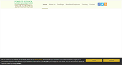 Desktop Screenshot of forestschoolsnpt.org.uk